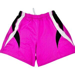 Teamwork Athletic Apparel Large (30-33) Pink Drawstring Athletic Shorts